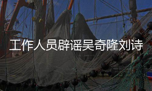 辟谣人员走途径隆刘离婚解决吴奇工作诗诗传闻法律